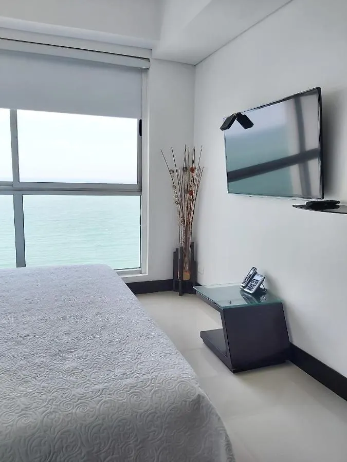 Palmetto Eliptic Luxury Beachfront Apartment Bocagrande Cartagena 0*,  Colômbia