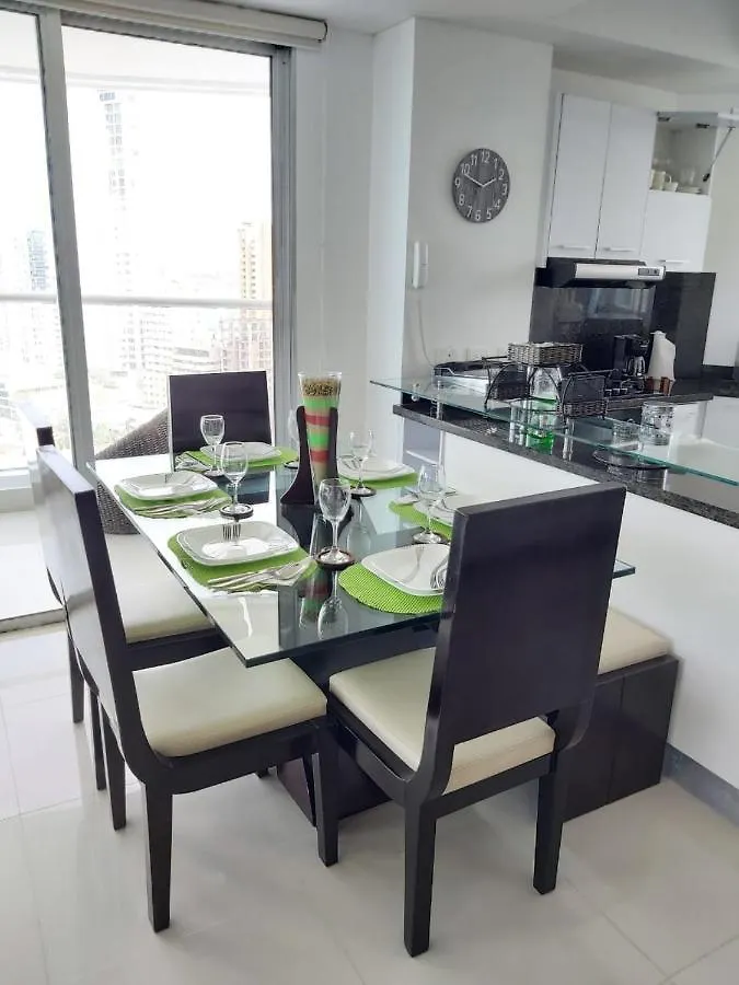 Palmetto Eliptic Luxury Beachfront Apartment Bocagrande Cartagena