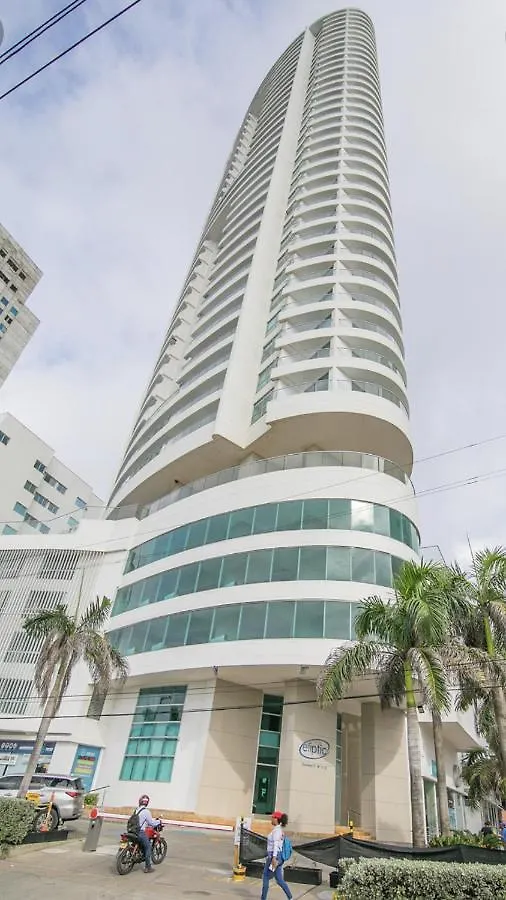 Palmetto Eliptic Luxury Beachfront Apartment Bocagrande Cartagena